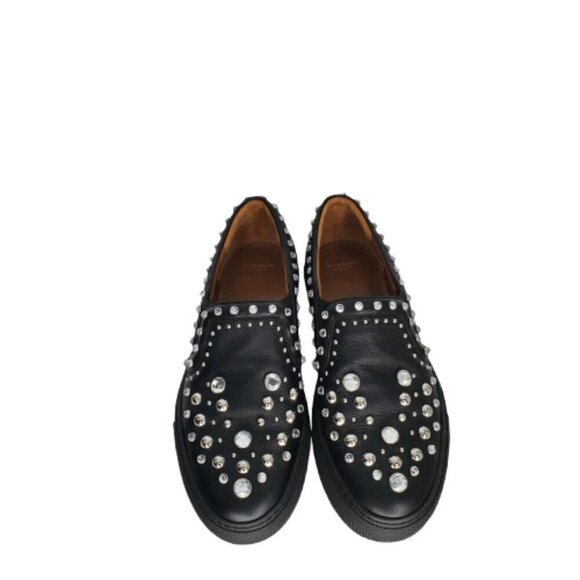 Givenchy Leather Studded Slip On Sneakers - Picture 2 of 8